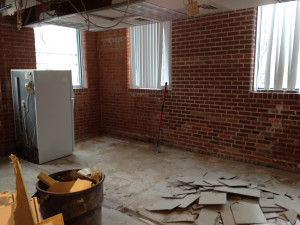 2015-04-20f WHCMA Renovation - 1st floor former kitchenette walls down